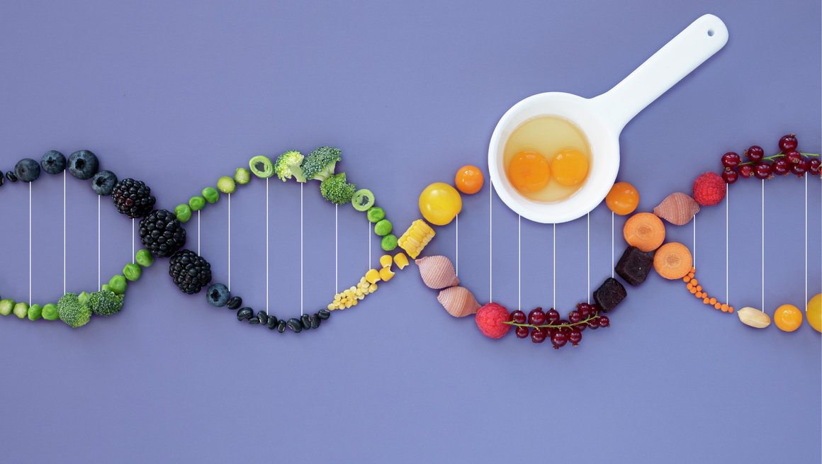 DNA av frukt og grønnsaker