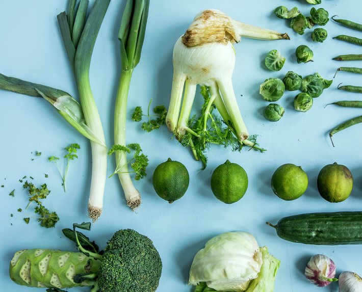 Illustrasjonsfoto matsvinn grønne grønnsaker