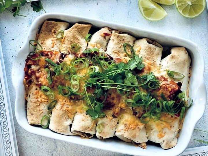 Enchiladas med kylling