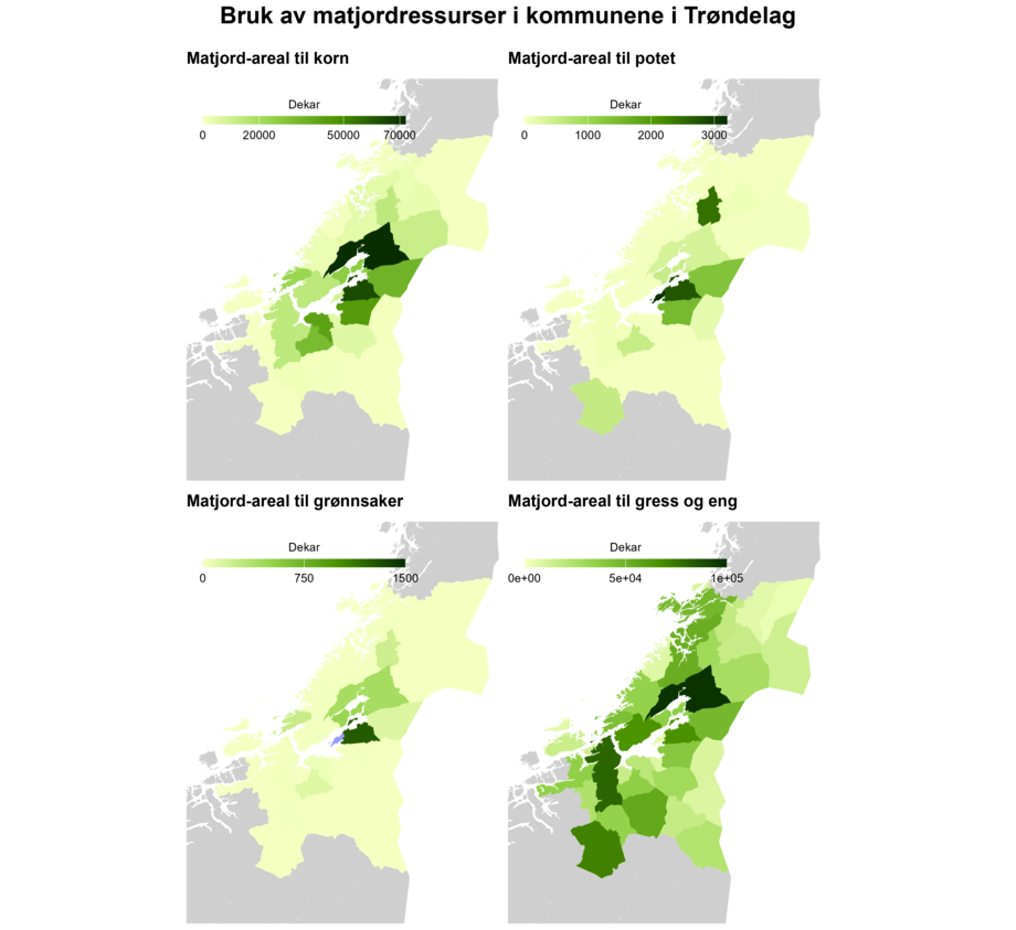 Matjord kommuner Trøndelag PNG