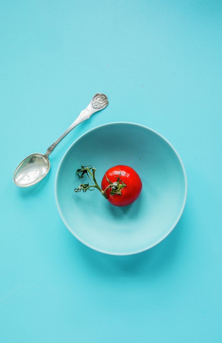 Matsvinn illustrasjonsfoto tomat
