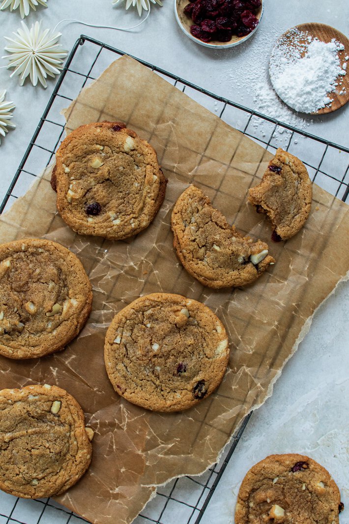 Cookies med marsipan