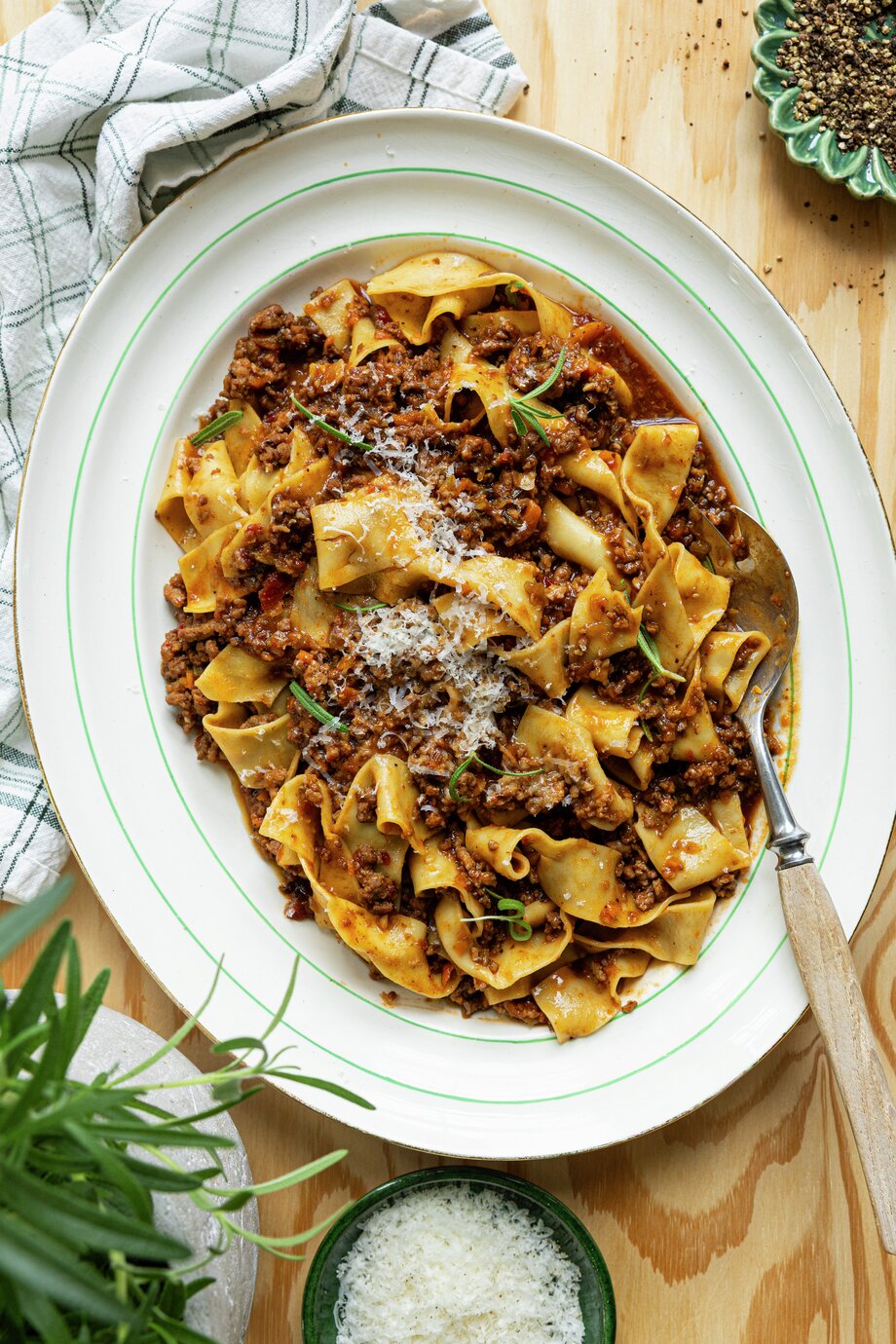 Lammeragu med pappardelle