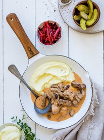 Biff Stroganoff - høydebilde