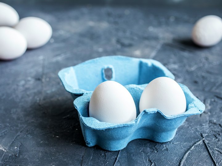 egg i eggekartong