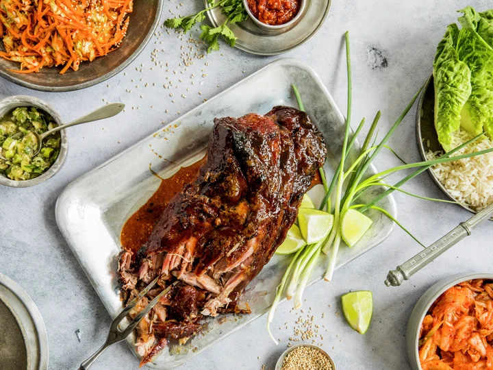 Bo ssam med svinenakke